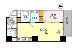 M:COURT新町の物件間取画像